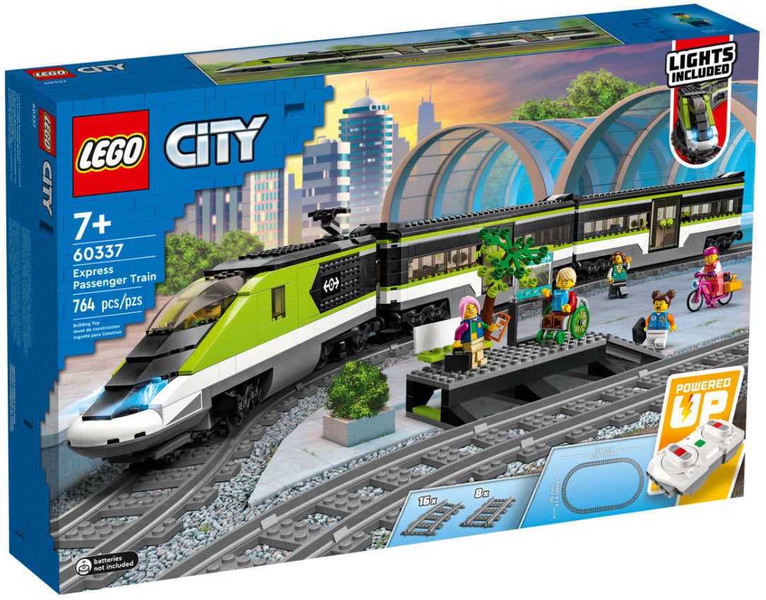 Verpackung: LEGO City 60337 Personen-Schnellzug