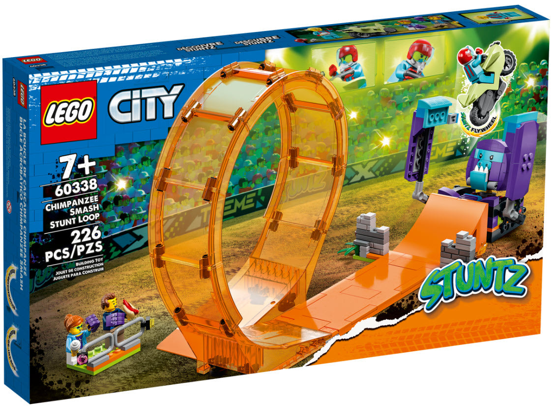 Verpackung: LEGO City 60338 Schimpansen-Stuntlooping