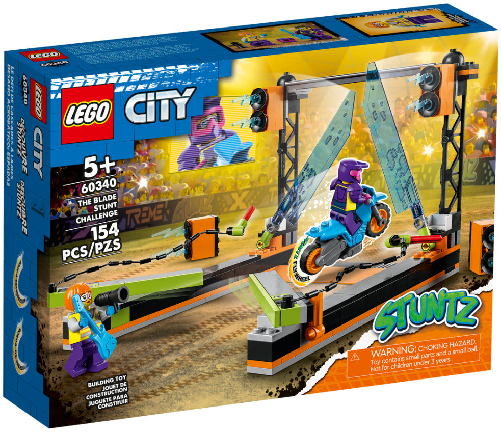 Verpackung: LEGO City 60340 Hindernis-Stuntchallenge