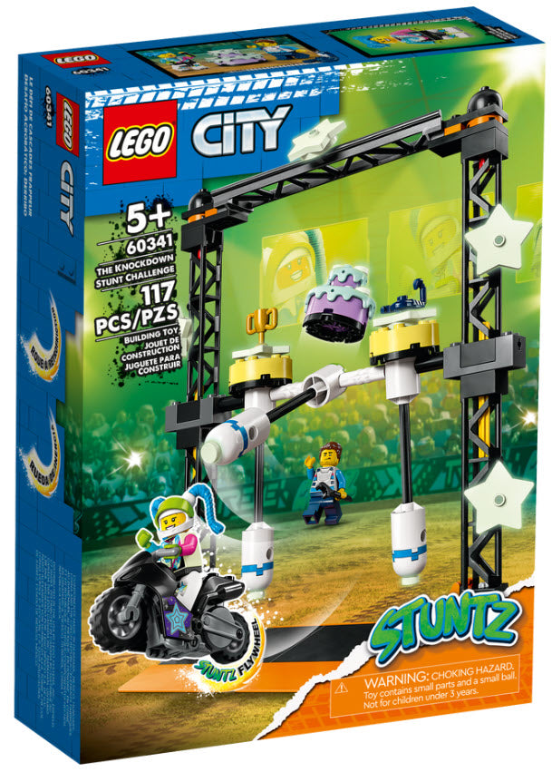 Verpackung: LEGO City 60341 Umstoß-Stuntchallenge