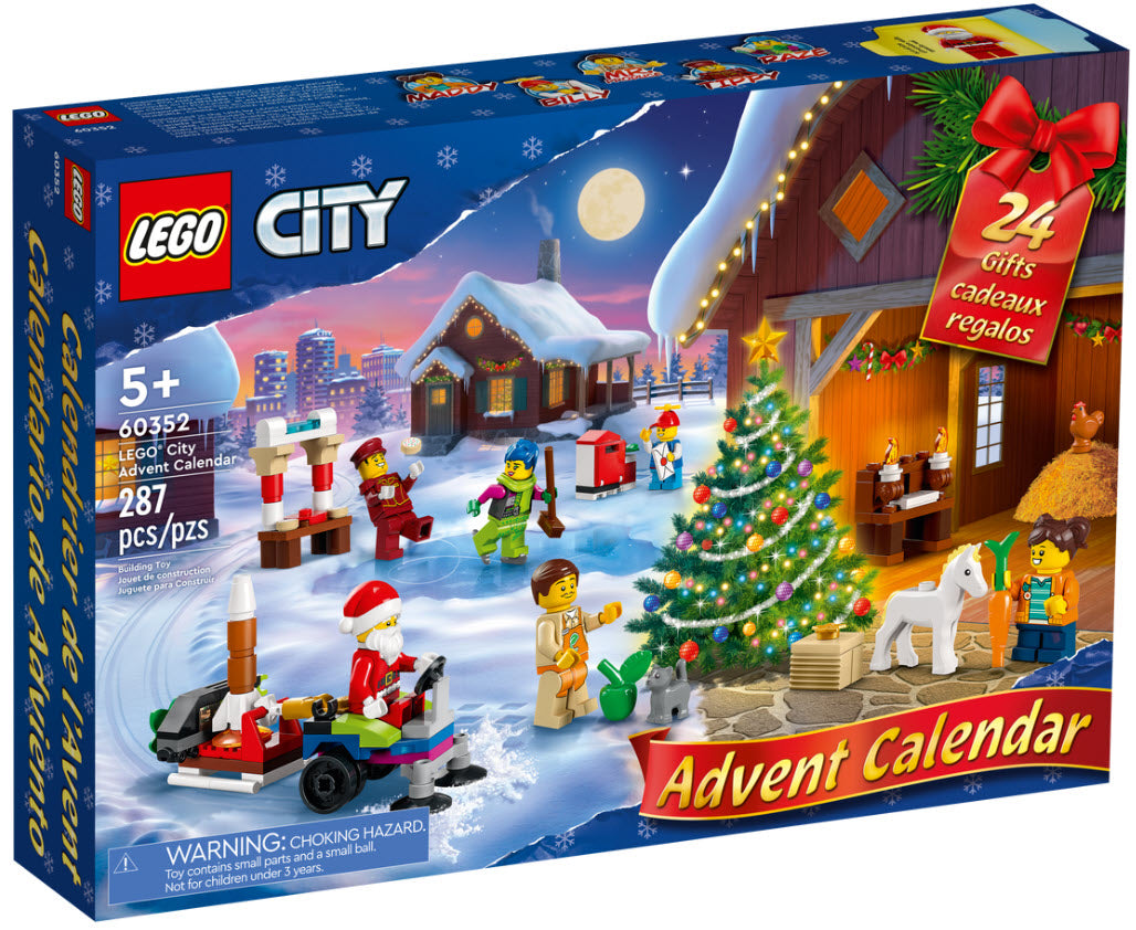 Verpackung: LEGO City 60352 Adventskalender 2022