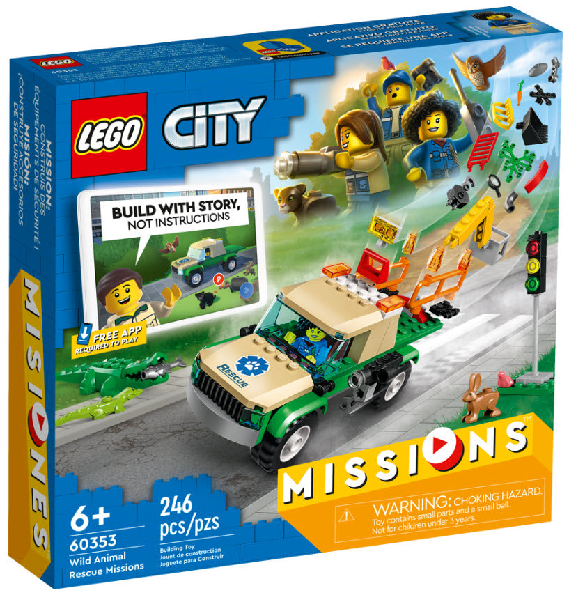 Verpackung: LEGO City 60353 Tierrettungsmissionen