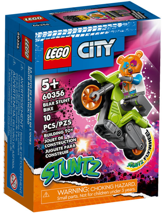 Verpackung: LEGO City 60356 Bären-Stuntbike