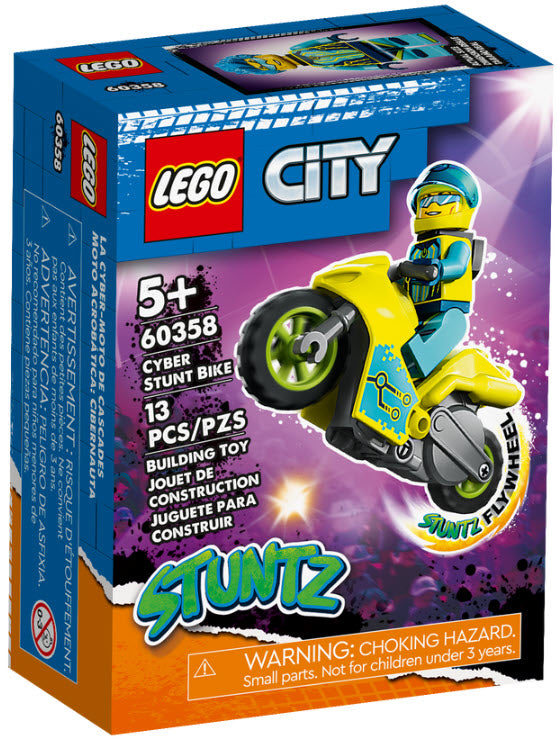 Verpackung: LEGO City 60358 Cyber-Stuntbike