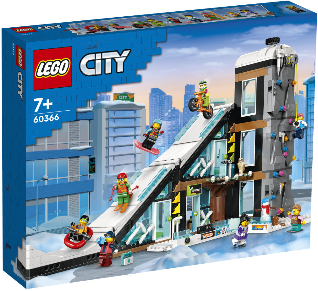 Verpackung: LEGO City 60366 Wintersportpark