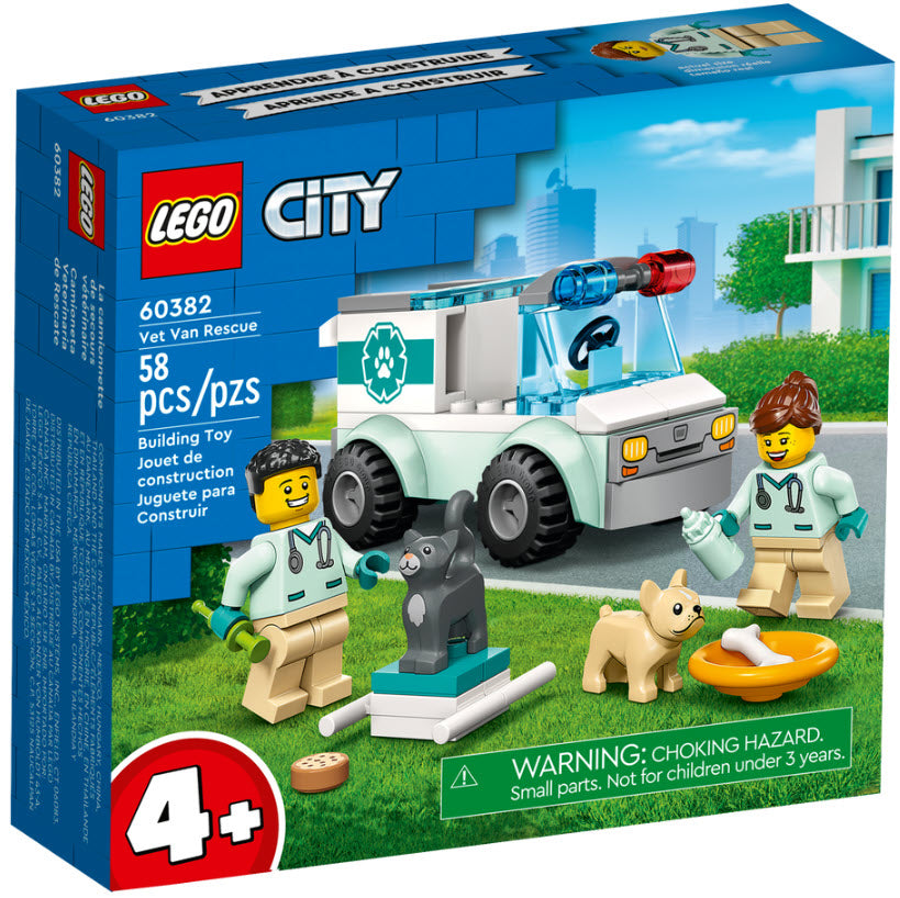 Verpackung: LEGO City 60382 Tierrettungswagen