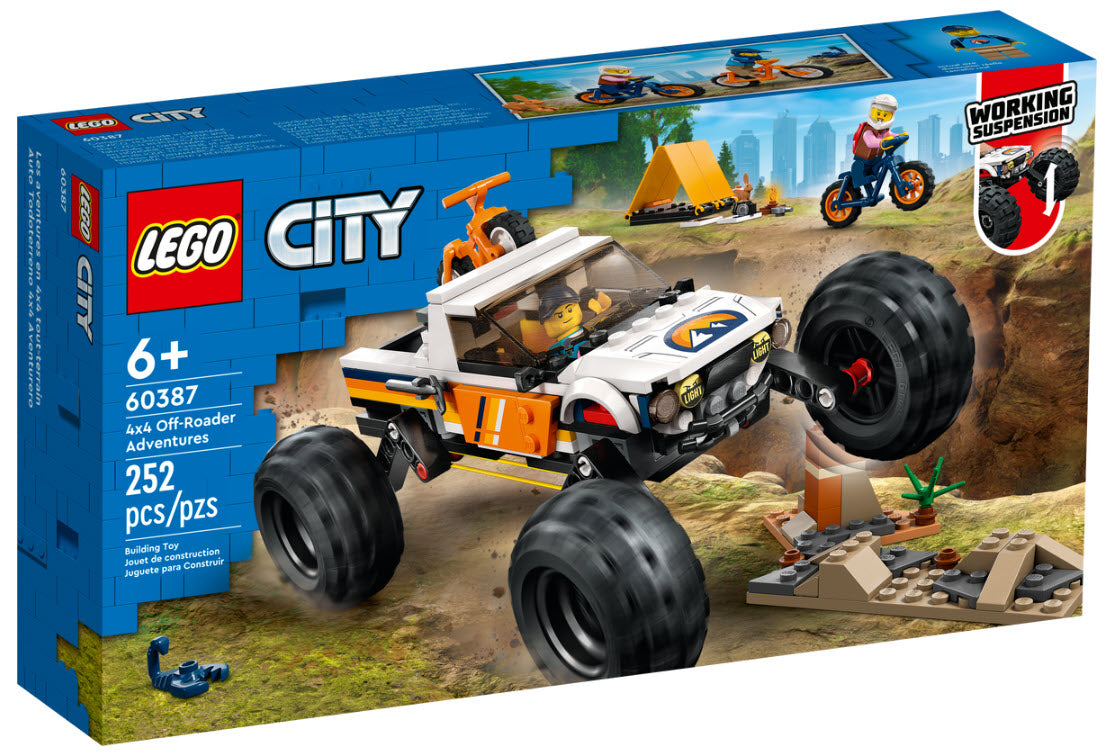 Verpackung: LEGO City 60387 Offroad Abenteuer