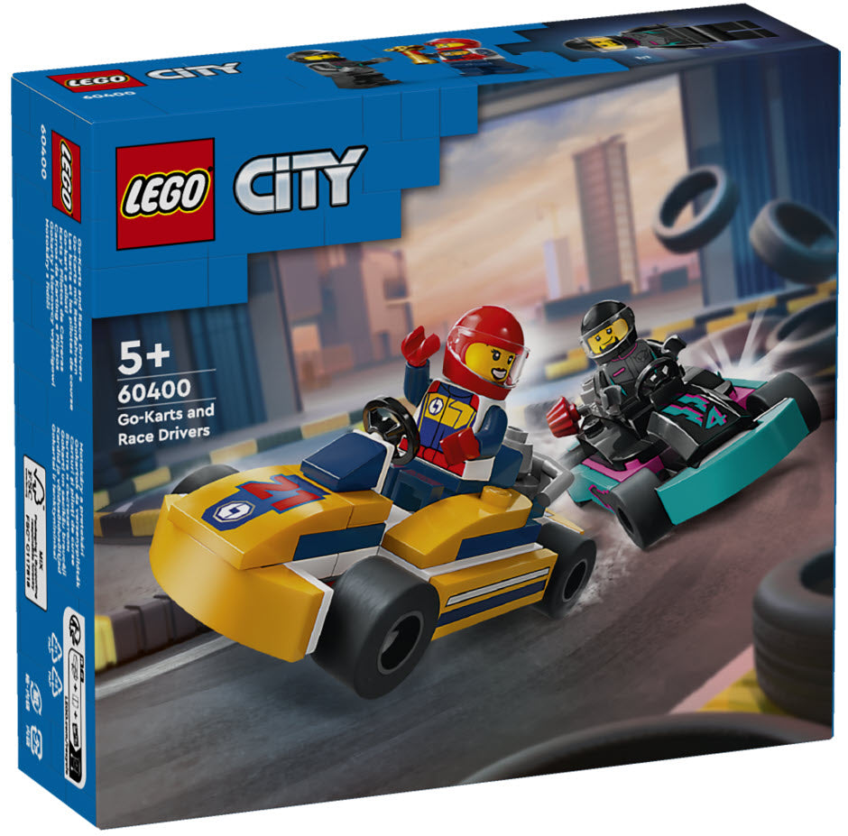 Verpackung: LEGO City 60400 Go-Karts mit Rennfahrern