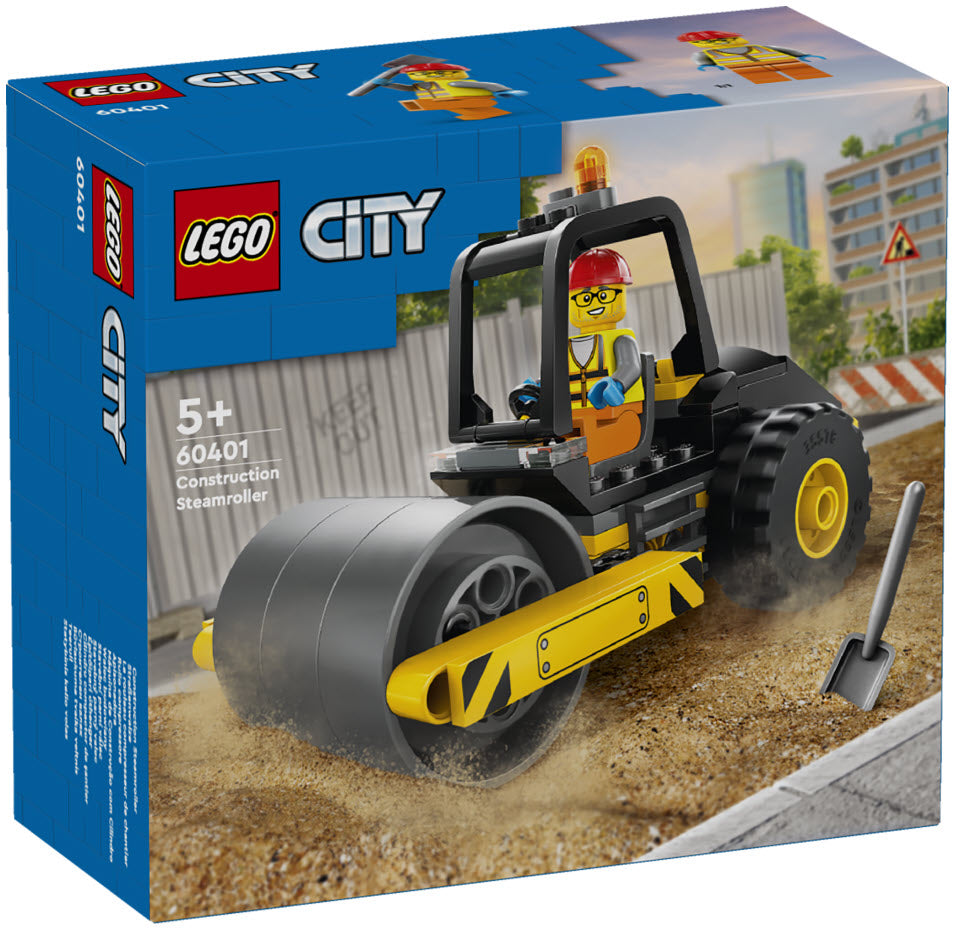 Verpackung: LEGO City 60401 Straßenwalze