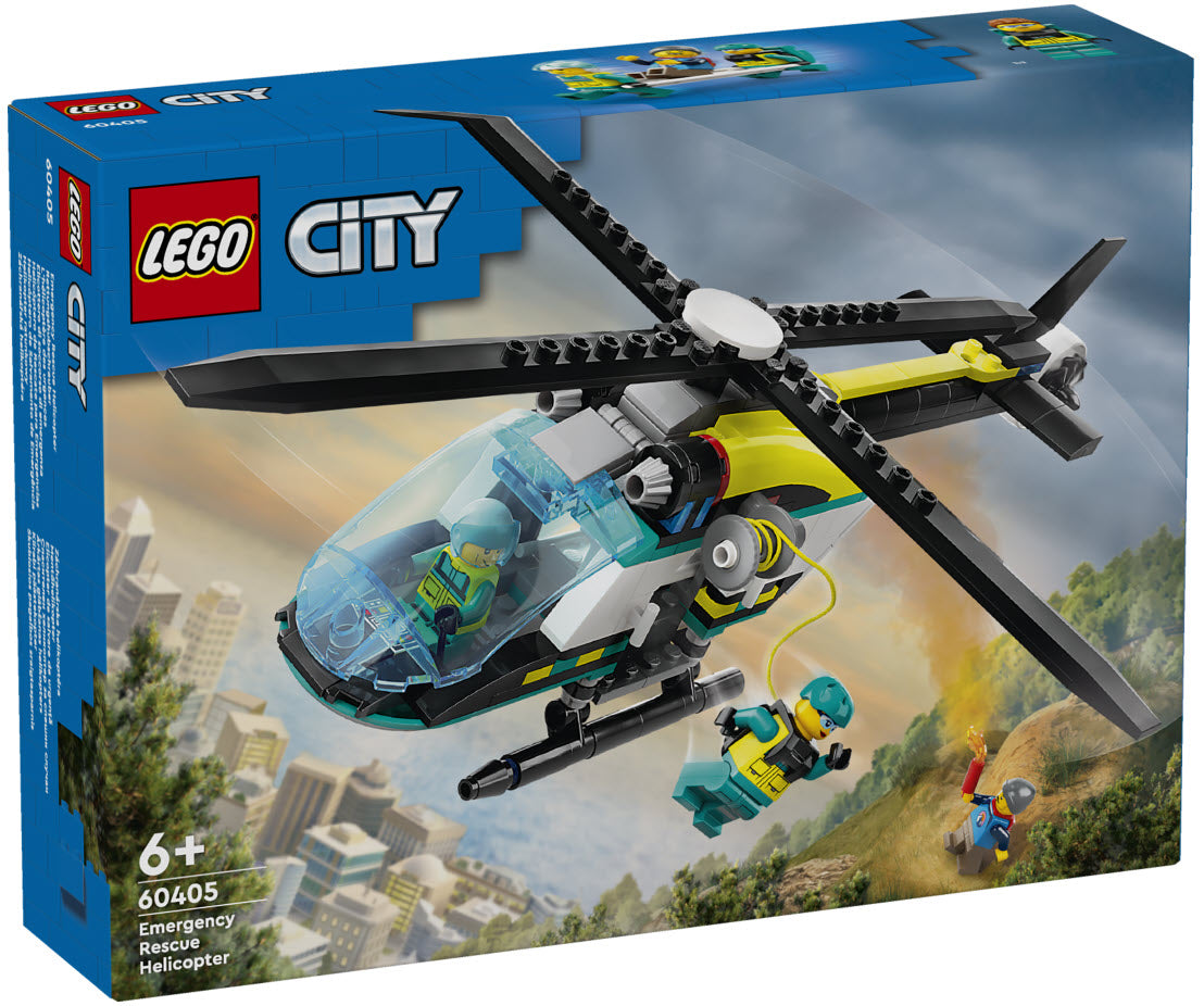 Verpackung: LEGO City 60405 Rettungshubschrauber