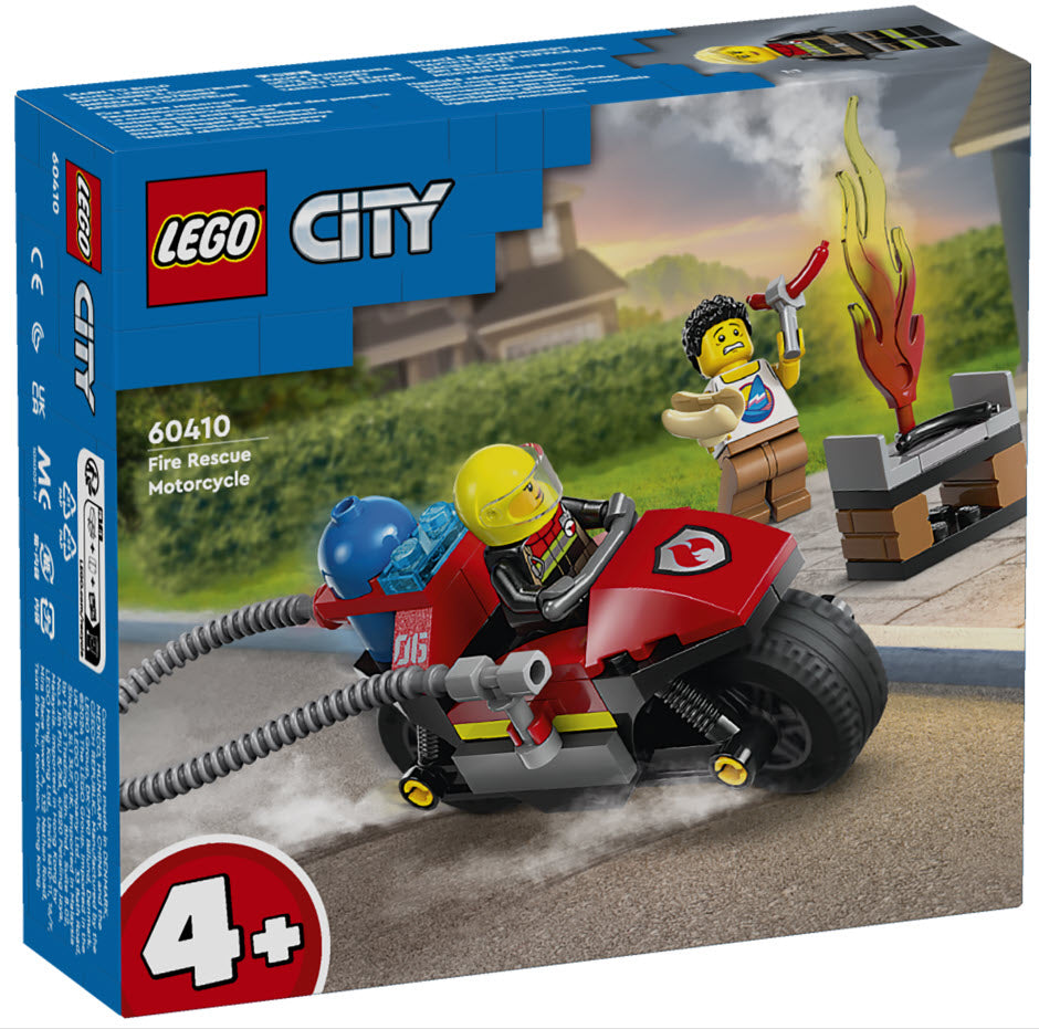 Verpackung: LEGO City 60410 Feuerwehrmotorrad