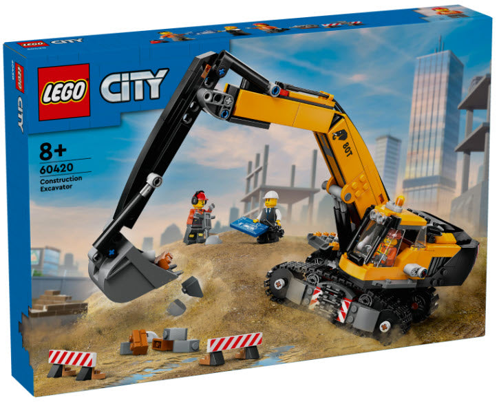 Verpackung: LEGO City 60420 Raupenbagger