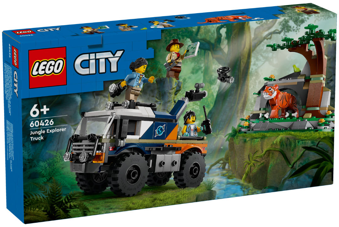 Verpackung: LEGO City 60426 Dschungelforscher-Truck