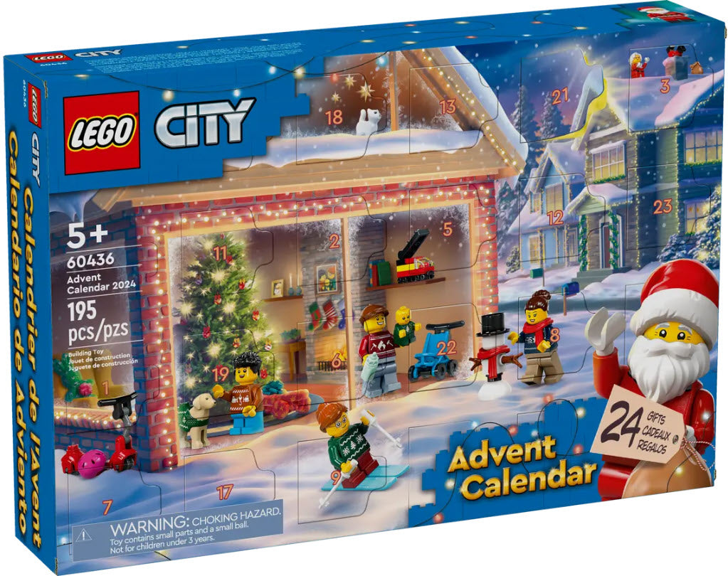 Verpackung: LEGO City 60436 Adventskalender 2024