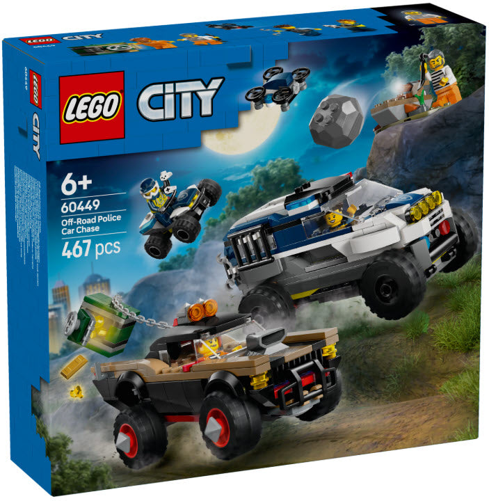 Verpackung: LEGO City 60449 Verfolgungsjagd im Polizeigeländewagen