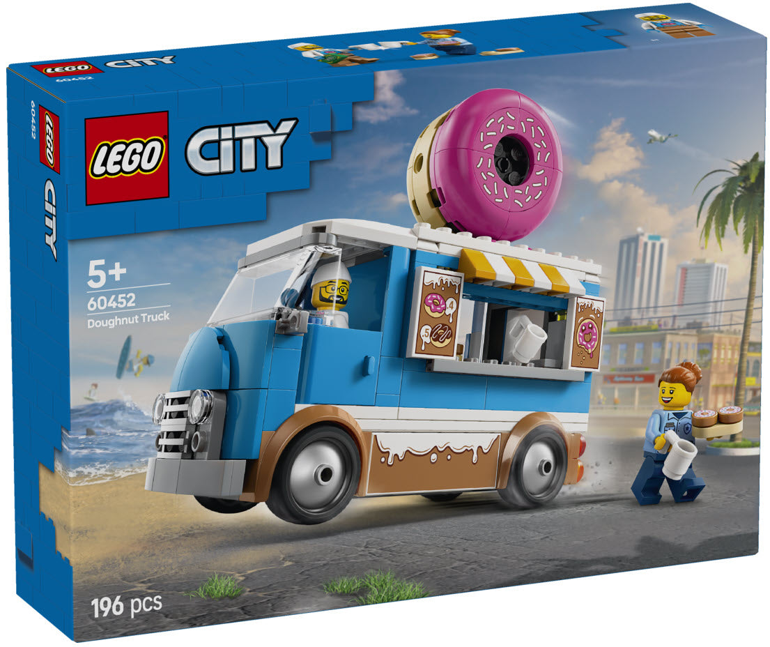 Verpackung: LEGO City 60452 Donut Truck
