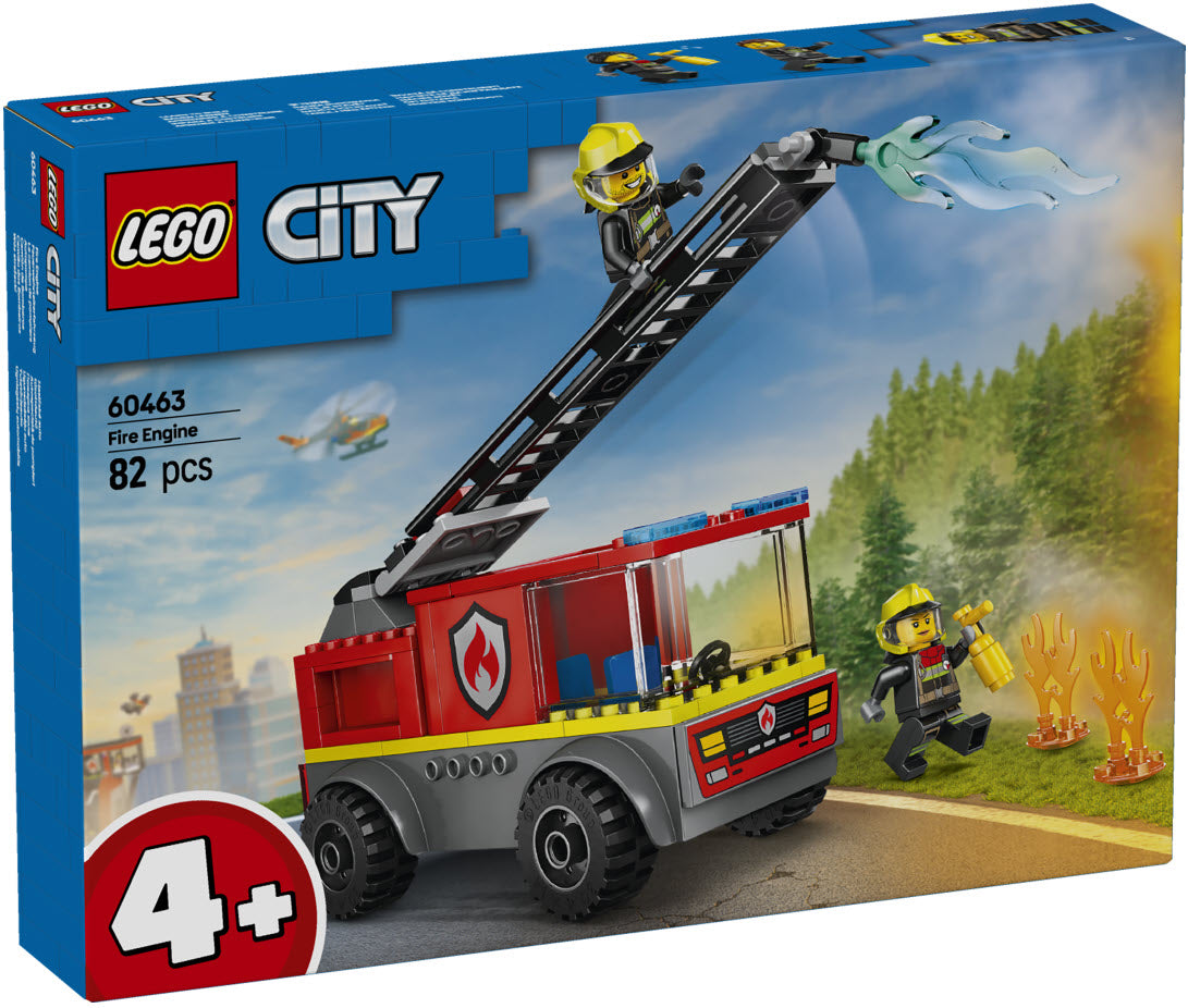 Verpackung: LEGO City 60463 Feuerwehrleiterfahrzeug