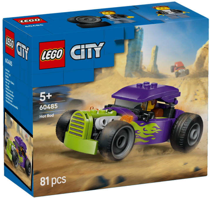 Verpackung: LEGO City 60485 Hot Rod