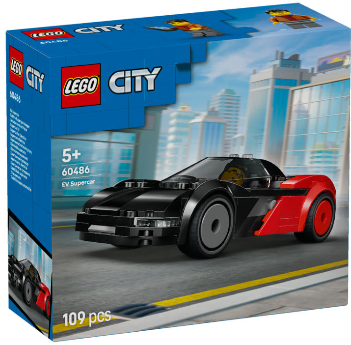 Verpackung: LEGO City 60486 Elektro-Supersportwagen