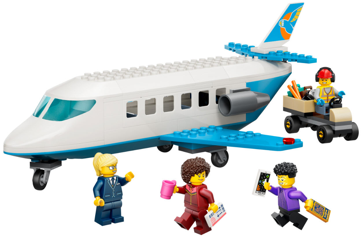 Inhalt: LEGO City 60492 Passagierjet