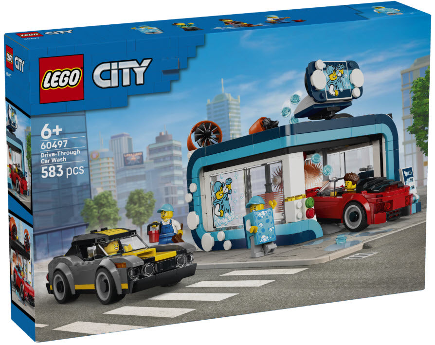 Verpackung: LEGO City 60497 Waschstraße