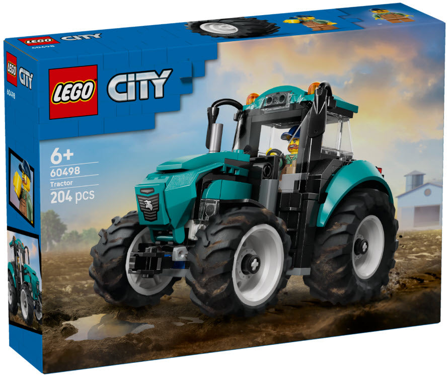 Verpackung: LEGO City 60498 Traktor