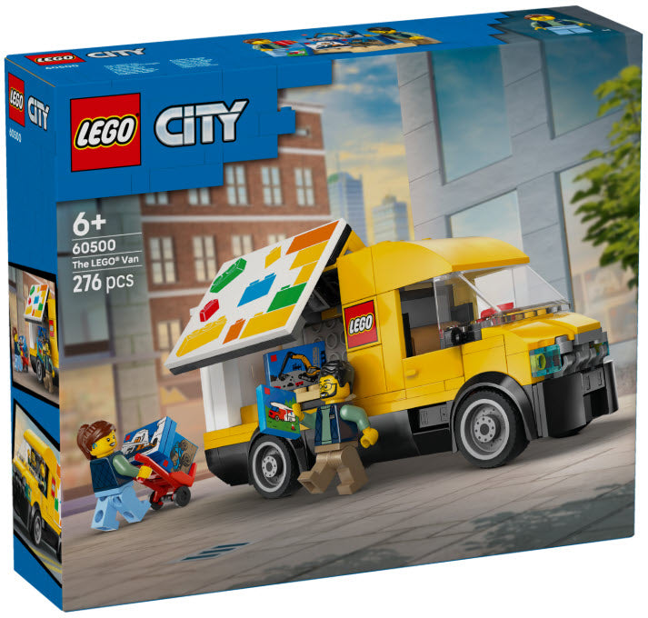 Verpackung: LEGO City 60500 Der LEGO® Lieferwagen