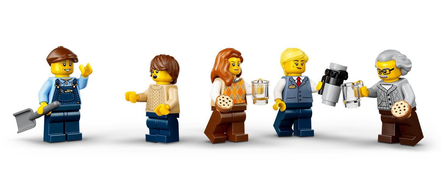 Minifiguren: LEGO City 60511 Klassischer Dampfzug