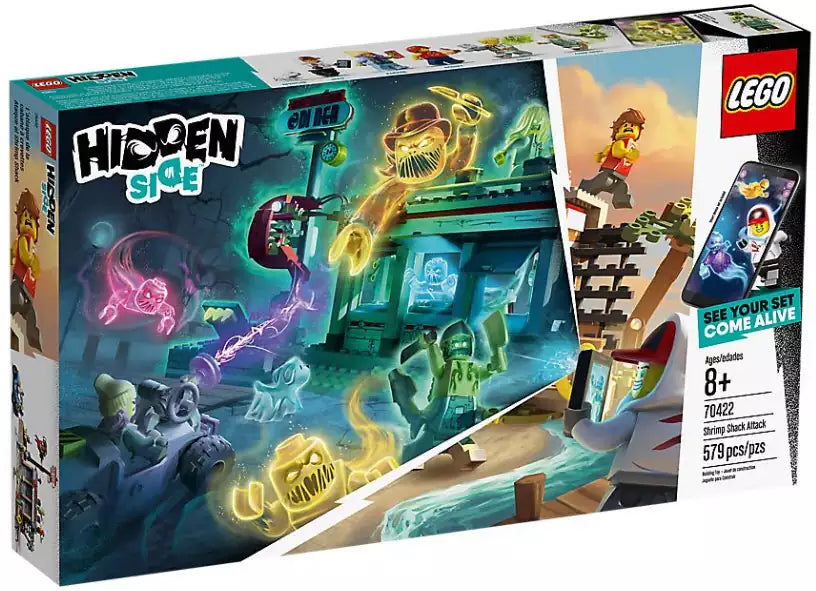 Verpackung: LEGO Hidden Side 70422 Angriff auf die Garnelenhütte
