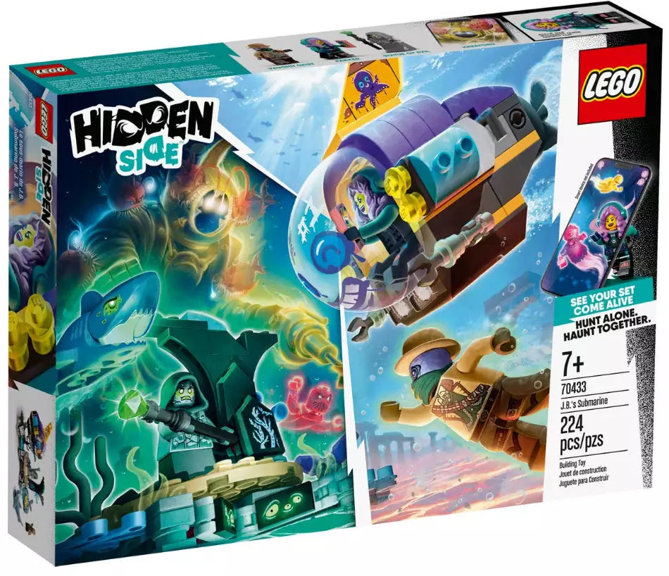Verpackung: LEGO Hidden Side 70433 J. B.‘s U-Boot