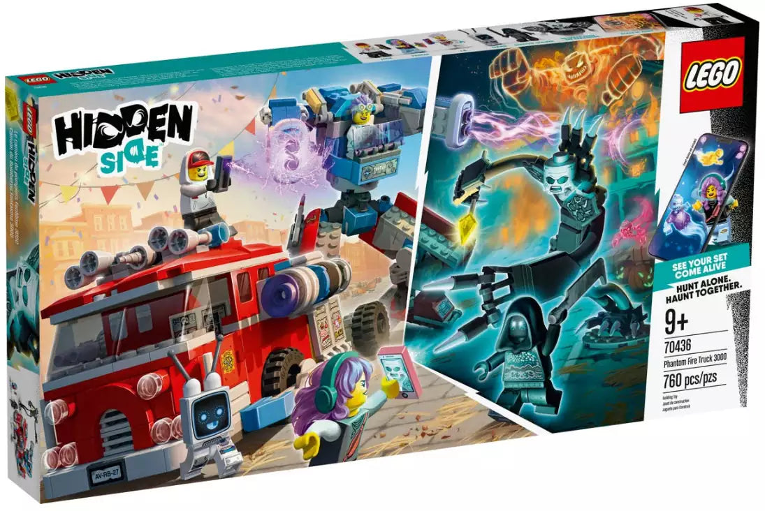 Verpackung: LEGO Hidden Side 70436 Phantom Feuerwehrauto 3000