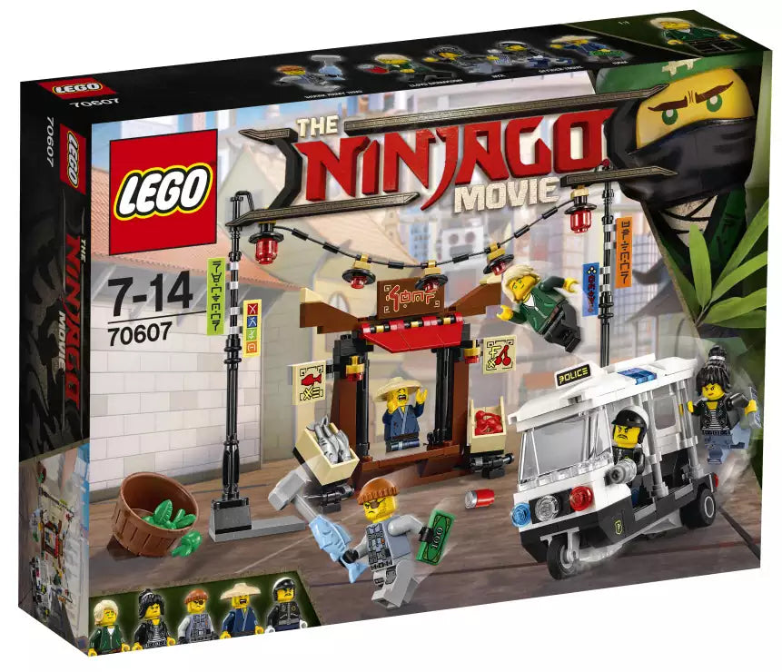 Verpackung: LEGO Ninjago 70607 Verfolgungsjagd in NINJAGO City