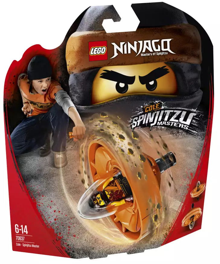Verpackung: LEGO Ninjago 70637 Spinjitzu-Meister Cole