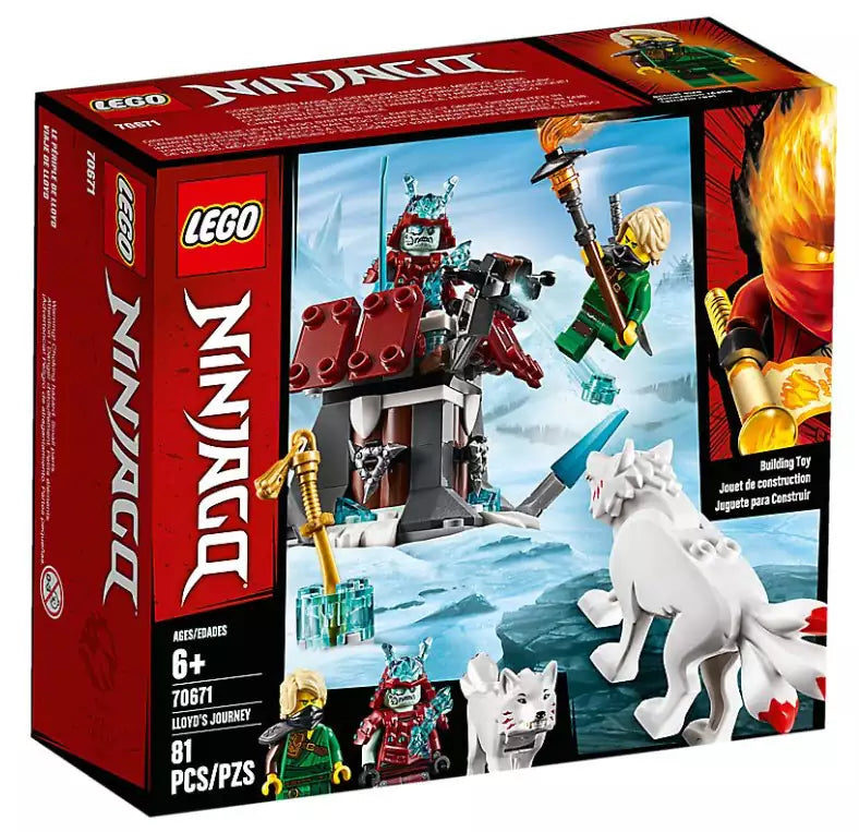 Verpackung: LEGO Ninjago 70671 Angriff des Eis-Samurai