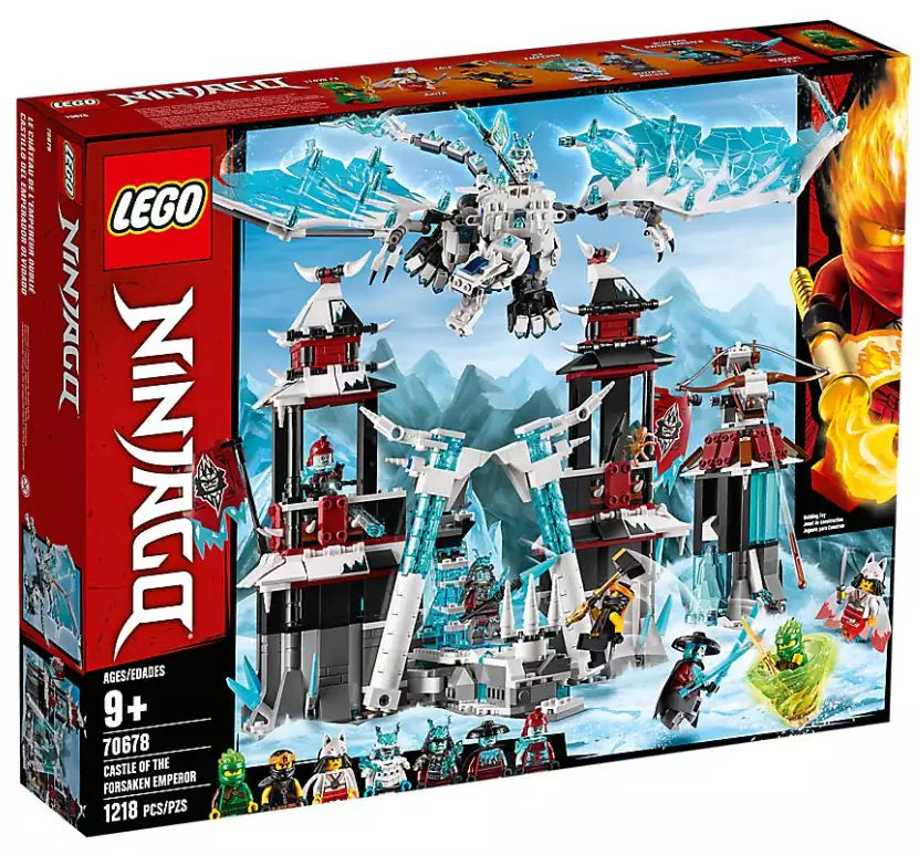 Verpackung: LEGO Ninjago 70678 Festung im ewigen Eis