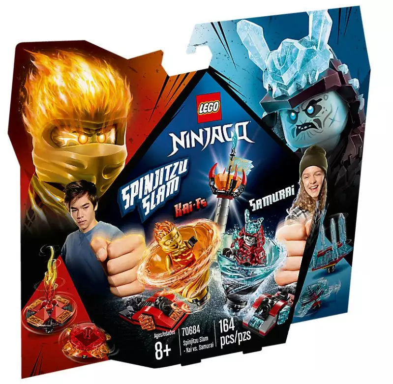 Verpackung: LEGO Ninjago 70684 Spinjitzu Slam – Kai vs. Eis-Samurai