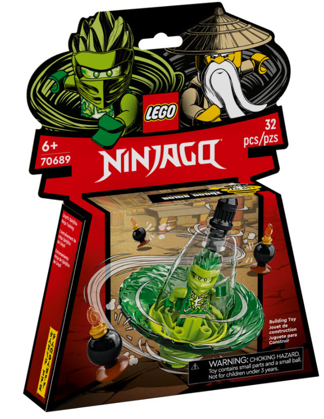 Verpackung: LEGO Ninjago 70689 Lloyds Spinjitzu-Ninjatraining
