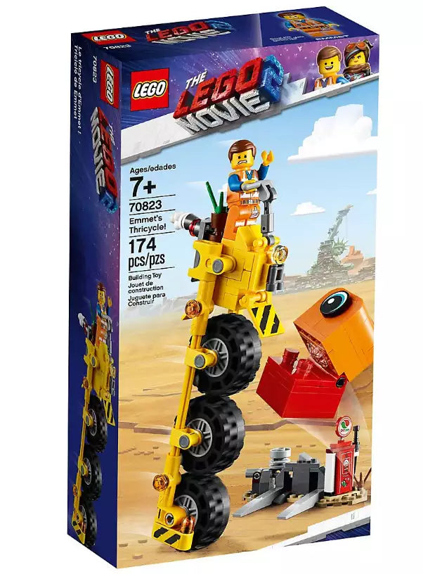 Verpackung: LEGO MOVIE 2 70823 Emmets Dreirad!