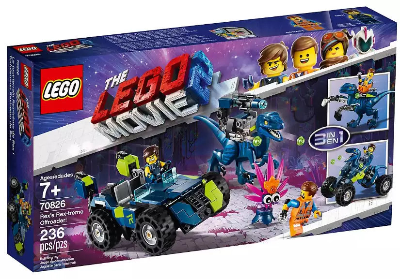 Verpackung: LEGO MOVIE 2 70826 Rex
