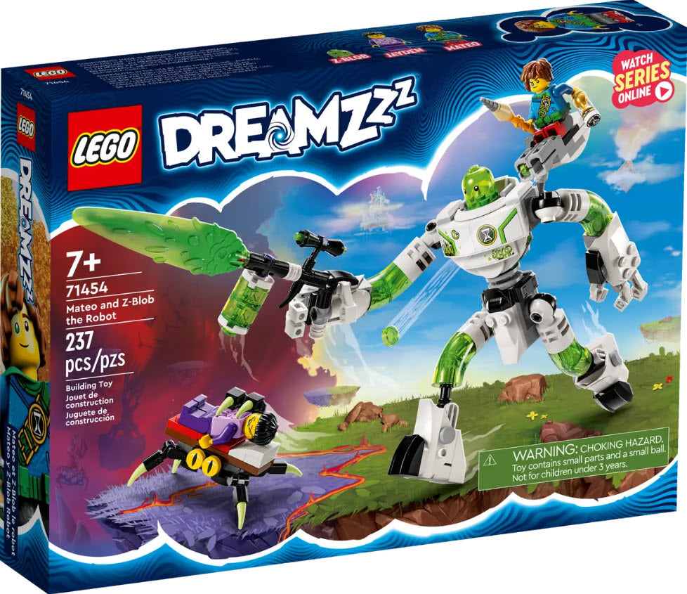 Verpackung: LEGO DREAMZzz 71454 Mateo und Roboter Z-Blob