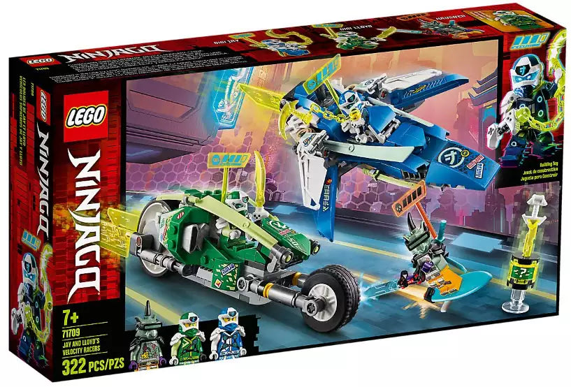 Verpackung: LEGO Ninjago 71709 Jay und Lloyds Power-Flitzer