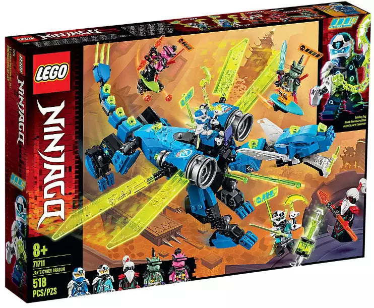 Verpackung: LEGO Ninjago 71711 Jays Cyber-Drache