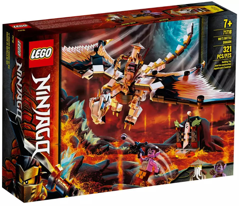 Verpackung: LEGO Ninjago 71718 Wus gefährlicher Drache