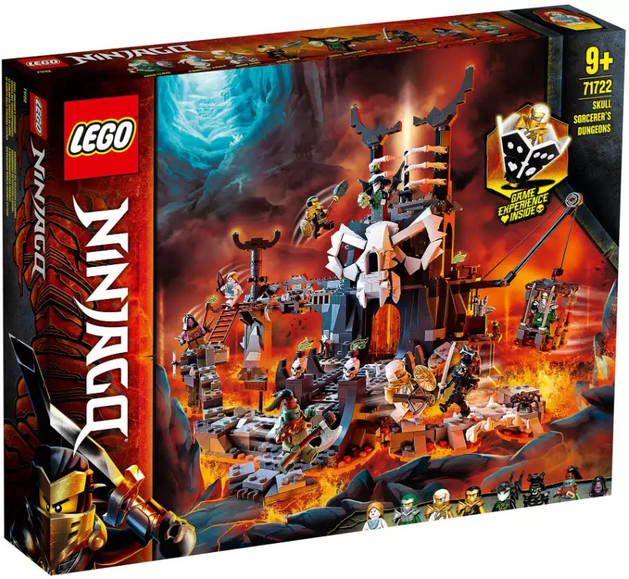 Verpackung: LEGO Ninjago 71722 Verlies des Totenkopfmagiers