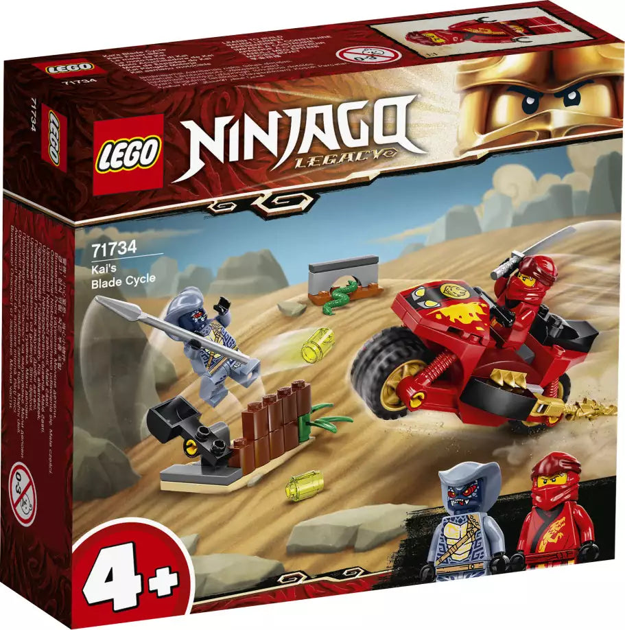 Verpackung: LEGO Ninjago 71734 Kais Feuer-Bike