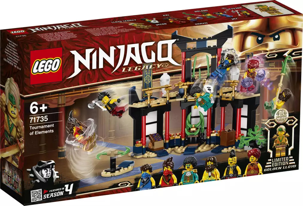 Verpackung: LEGO Ninjago 71735 Turnier der Elemente