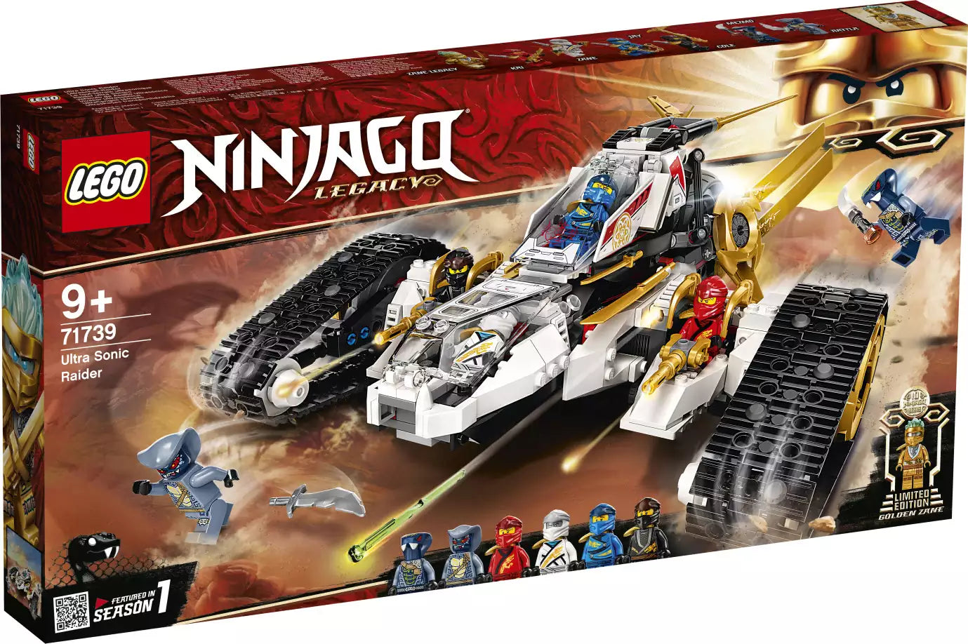 Verpackung: LEGO Ninjago 71739 Ultraschall-Raider
