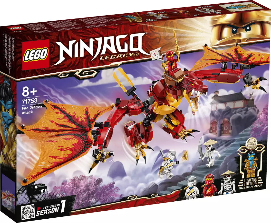 Verpackung: LEGO Ninjago 71753 Kais Feuerdrache