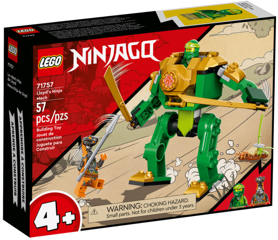 Verpackung: LEGO Ninjago 71757 Lloyds Ninja-Mech