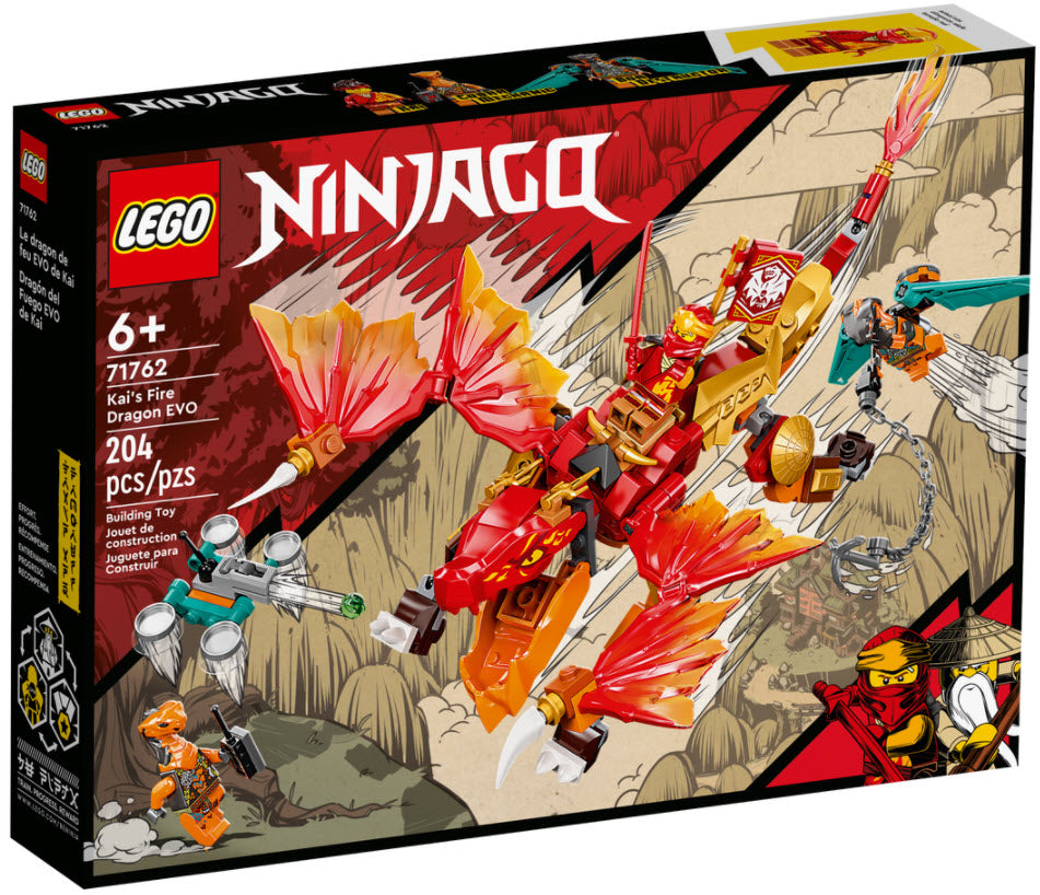 Verpackung: LEGO Ninjago 71762 Kais Feuerdrache EVO